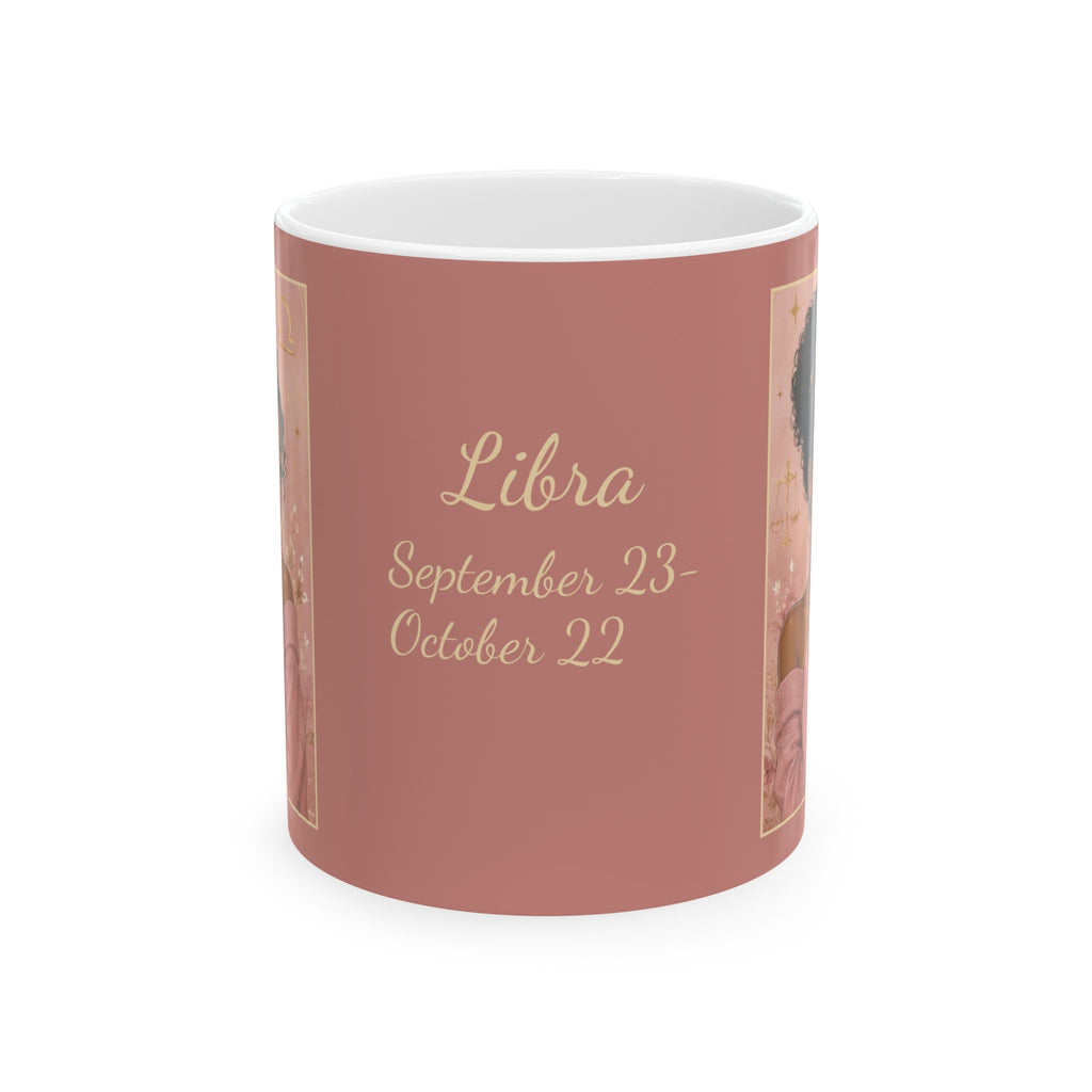 Libra Zodiac Sign Ceramic Mug — Coffee Mug (11oz)