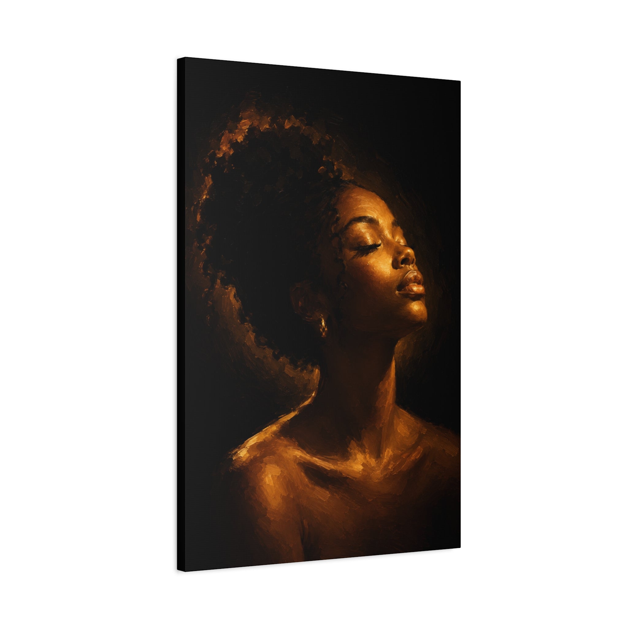 Radiant Reflection — Matte Stretched Wall Art