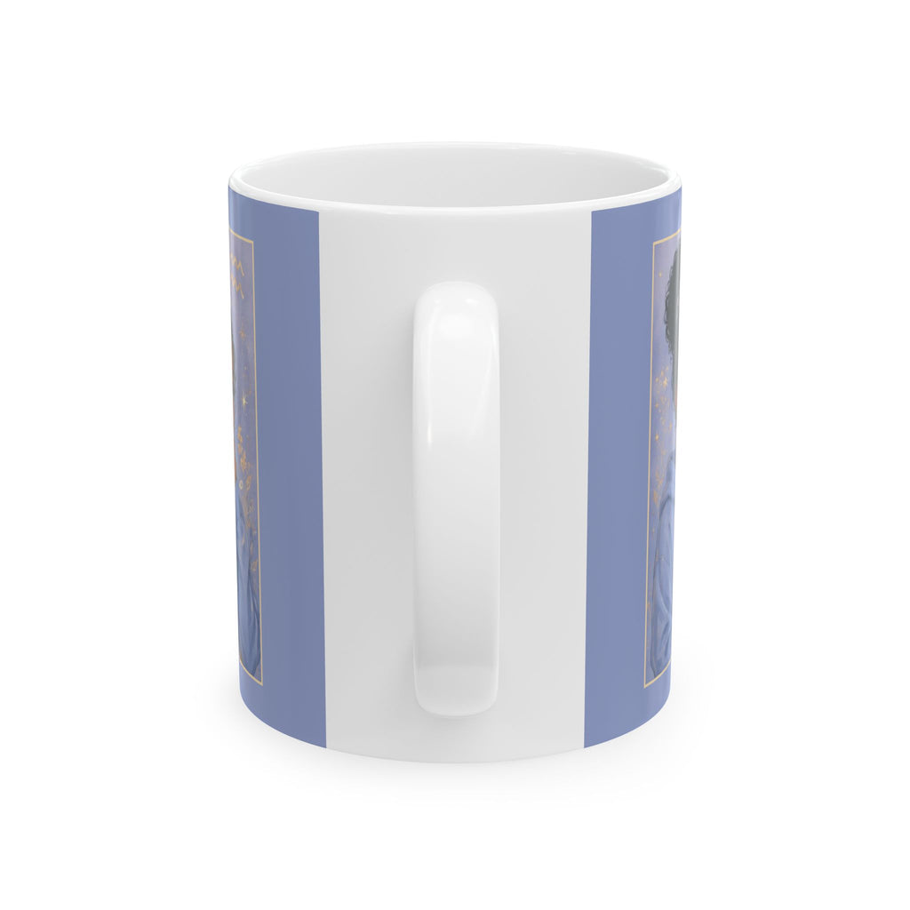 Aquarius Zodiac Sign Ceramic Mug — Coffee Mug (11oz)