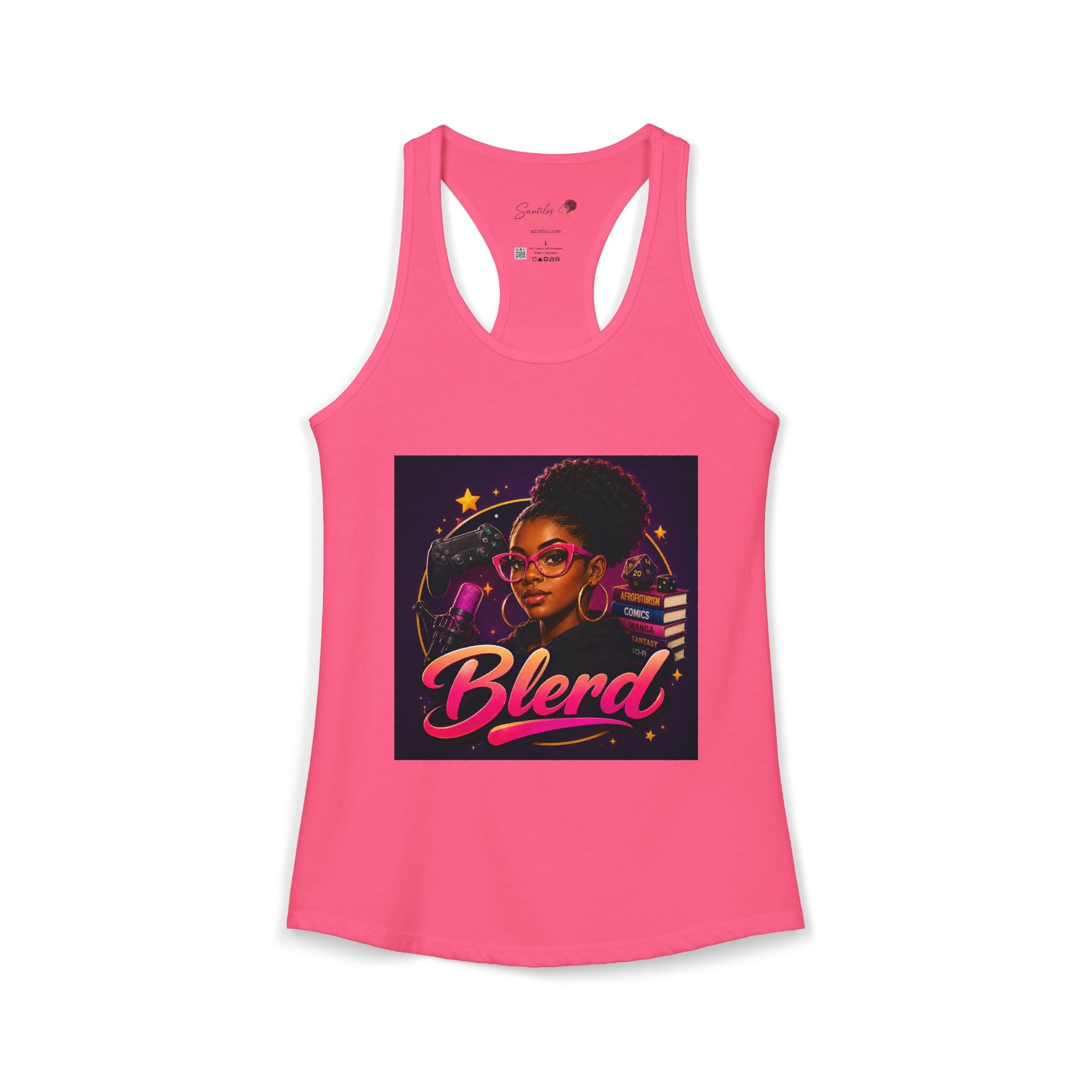 "Blerd" Women's Ideal Racerback Tank