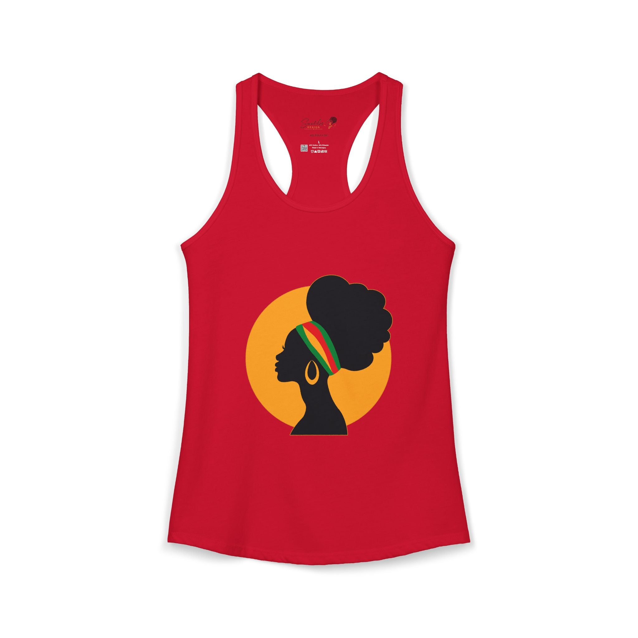"Golden Goddess" Women's Ideal Racerback Tank