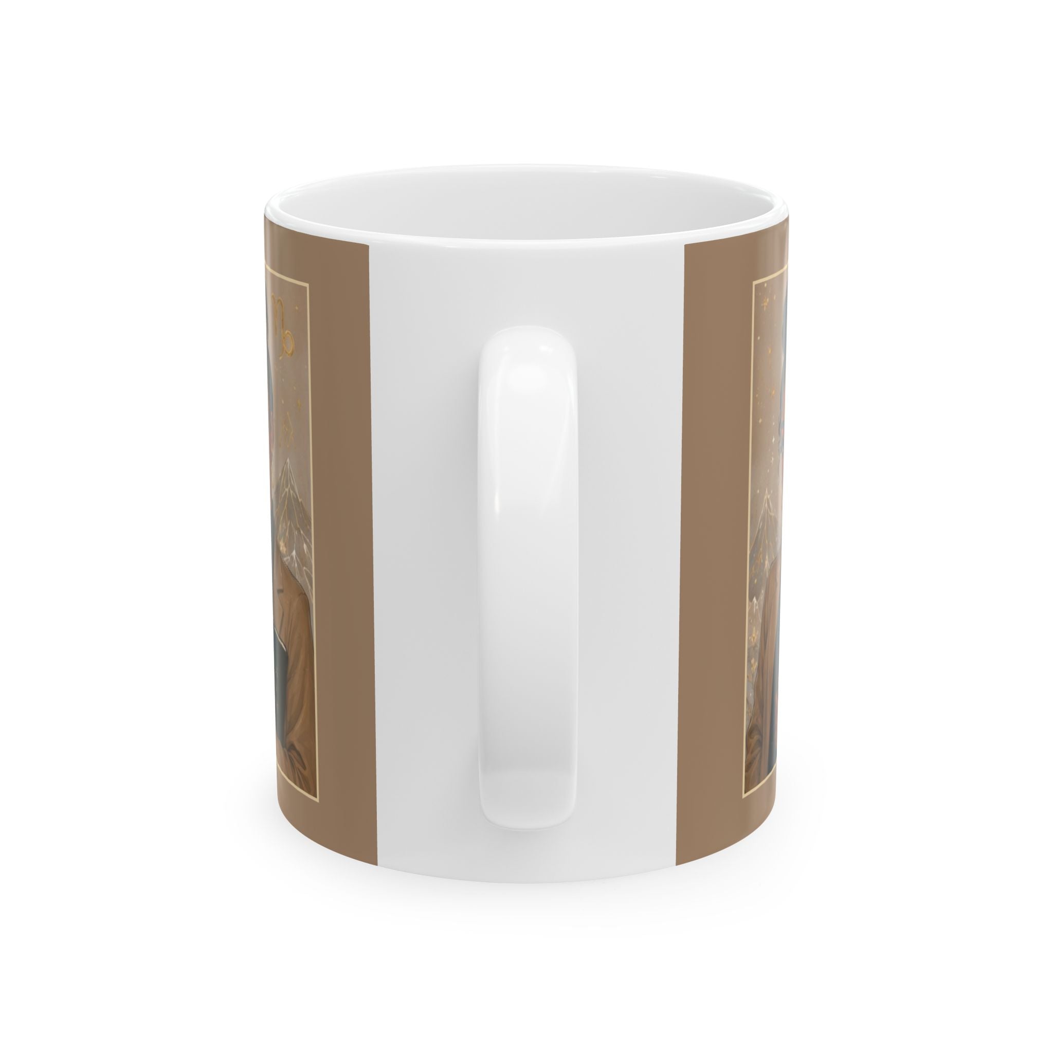 Capricorn Zodiac Sign Ceramic Mug — Coffee Mug (11oz)