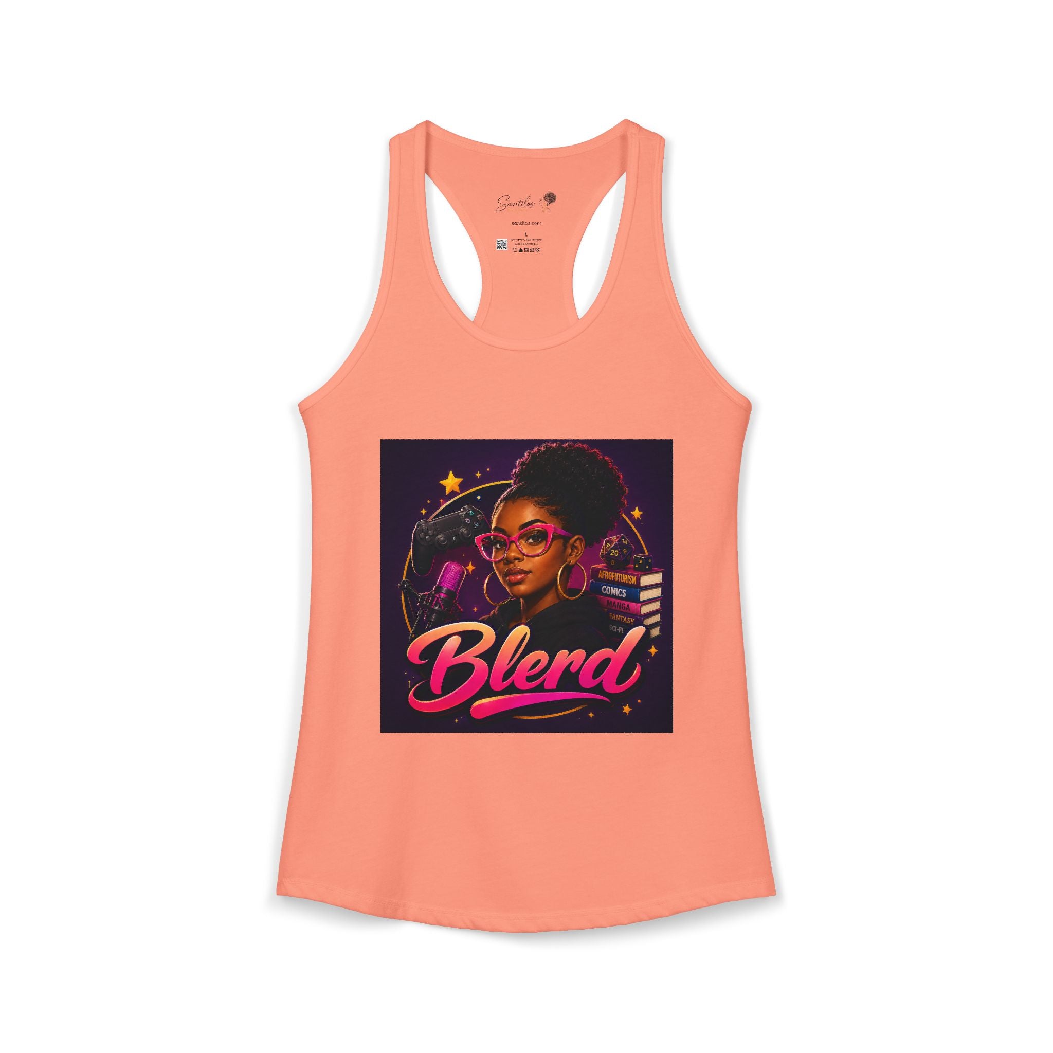"Blerd" Women's Ideal Racerback Tank