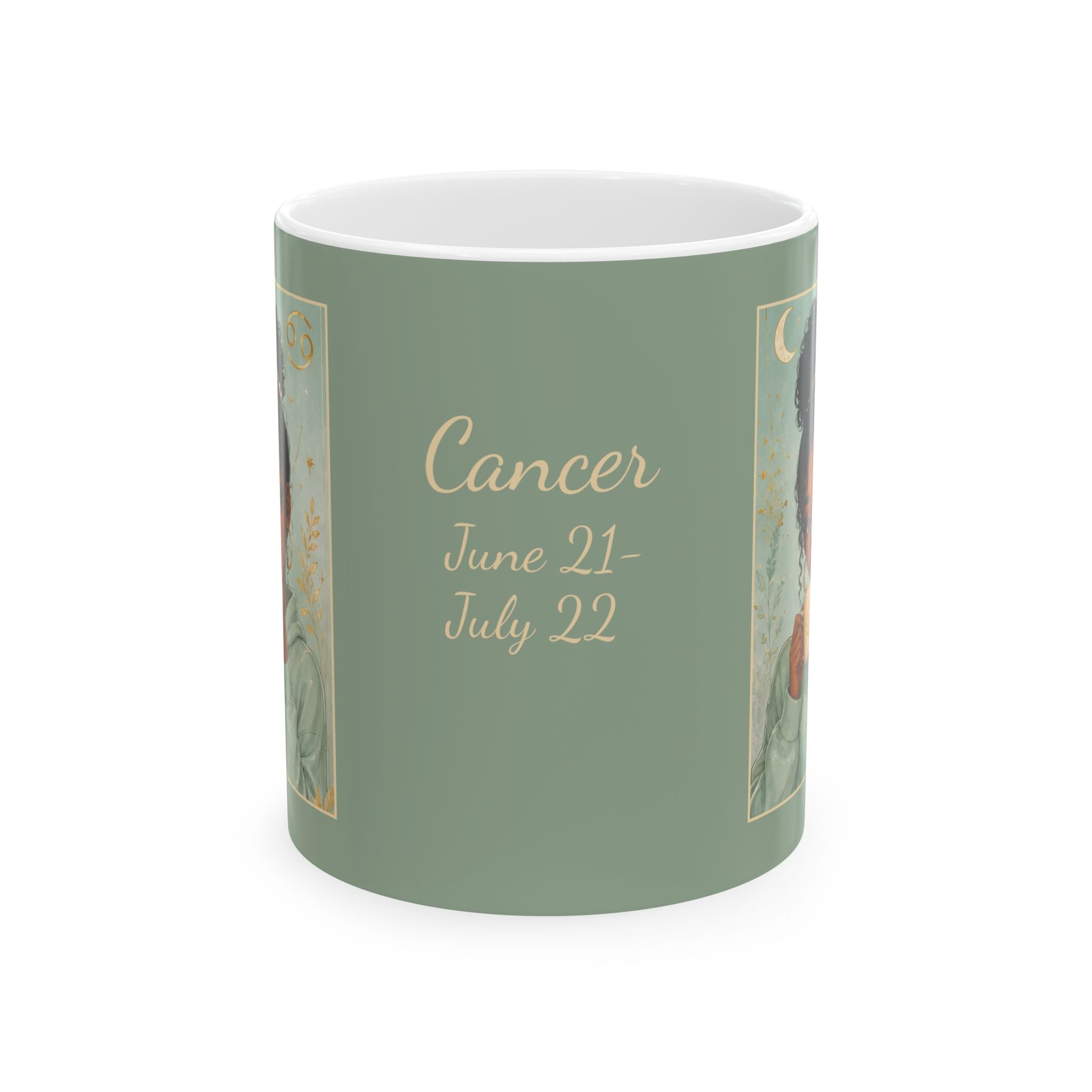 Cancer Zodiac Sign Ceramic Mug — Coffee Mug (11oz)