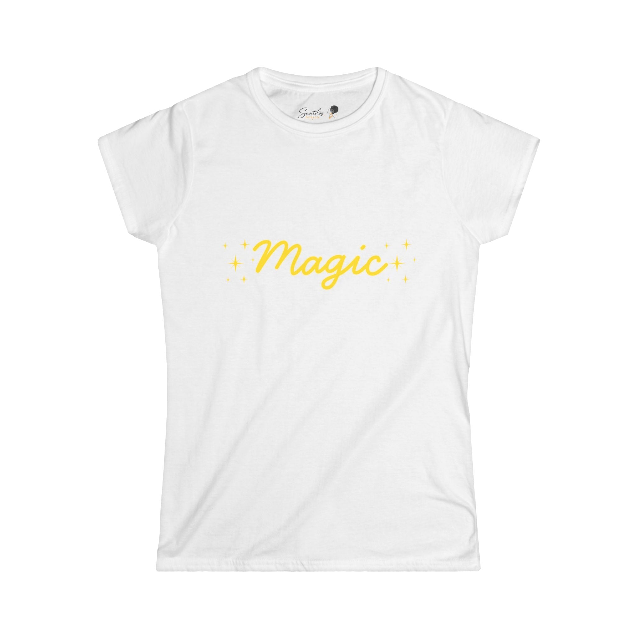 "Magic" — Women's Round Neck Graphic T-Shirt