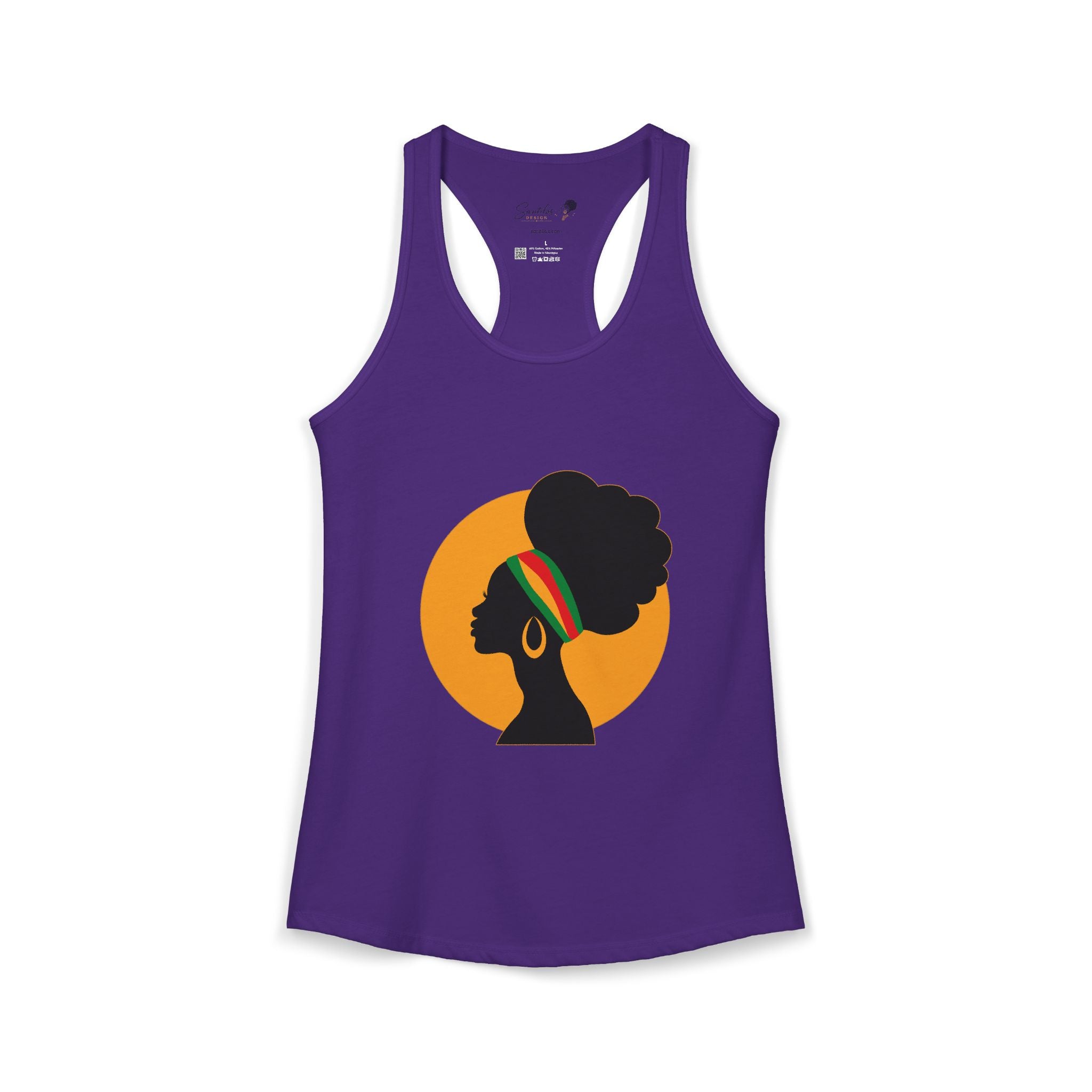 "Golden Goddess" Women's Ideal Racerback Tank