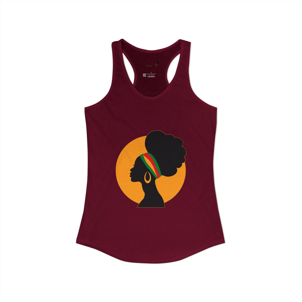 "Golden Goddess" Women's Ideal Racerback Tank