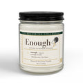 "Enough" Soy Candle — Spiced Pumpkin Ginger Scented (9oz)