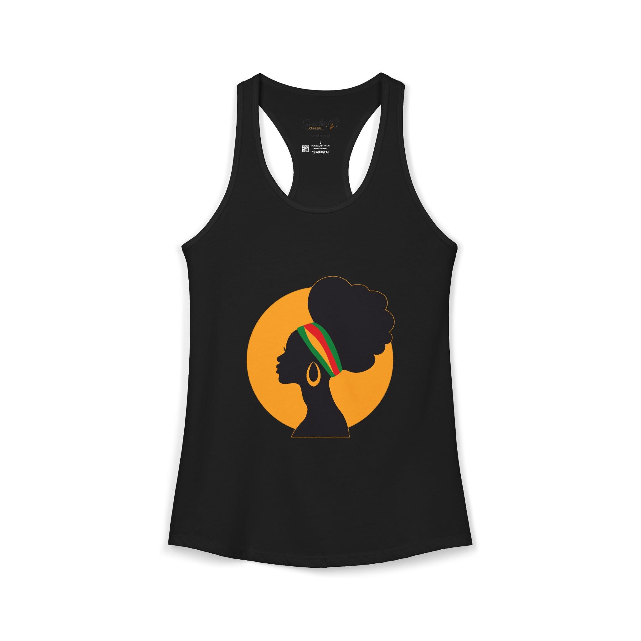 "Golden Goddess" Women's Ideal Racerback Tank