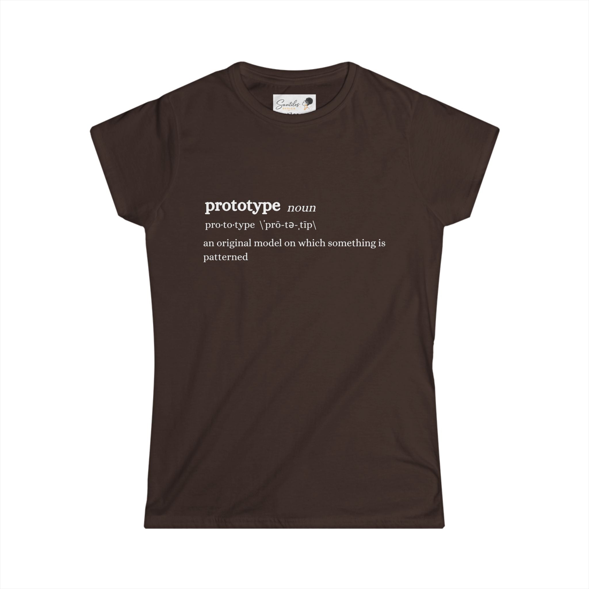 Prototype Definition - Women's Round Neck Graphic Tee