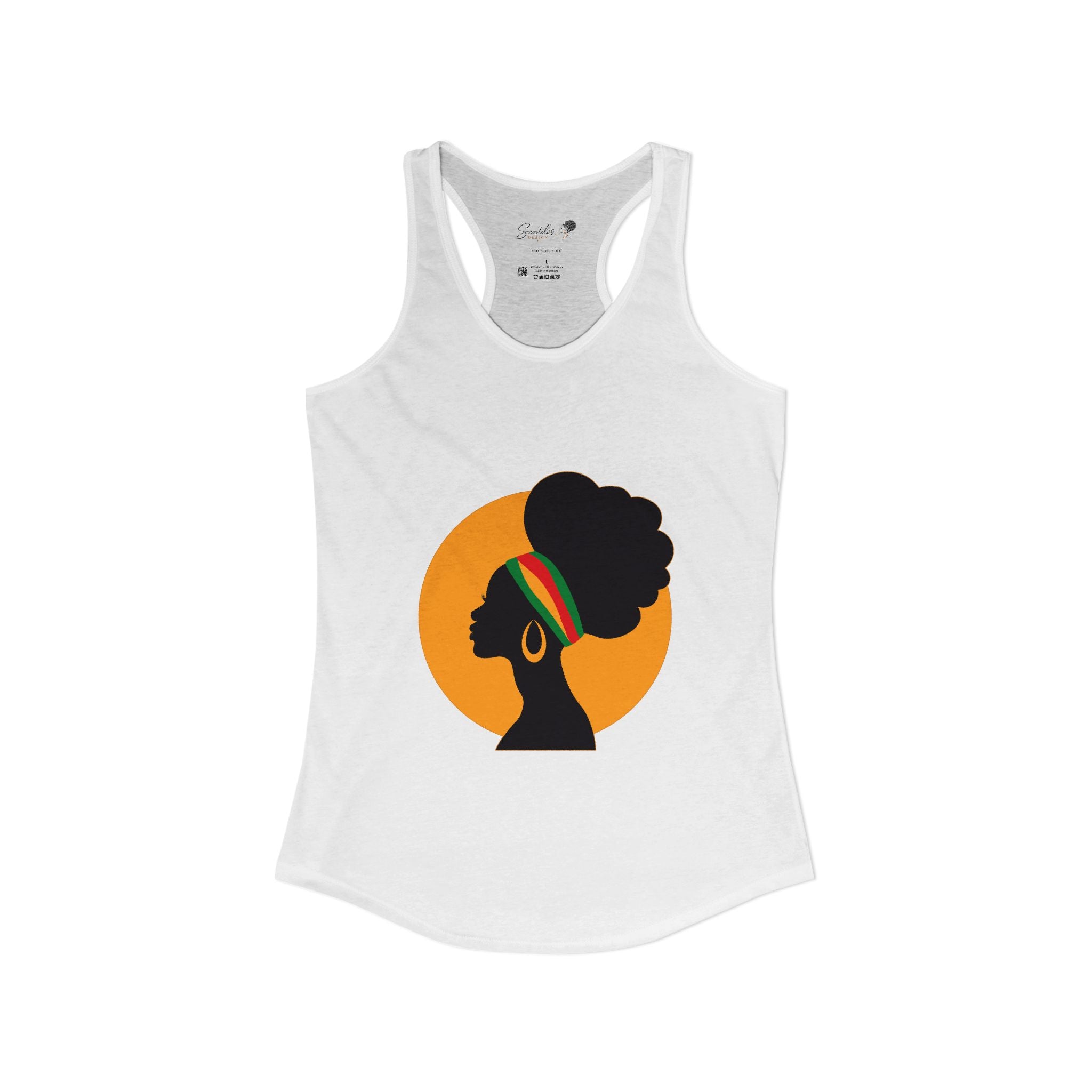 "Golden Goddess" Women's Ideal Racerback Tank