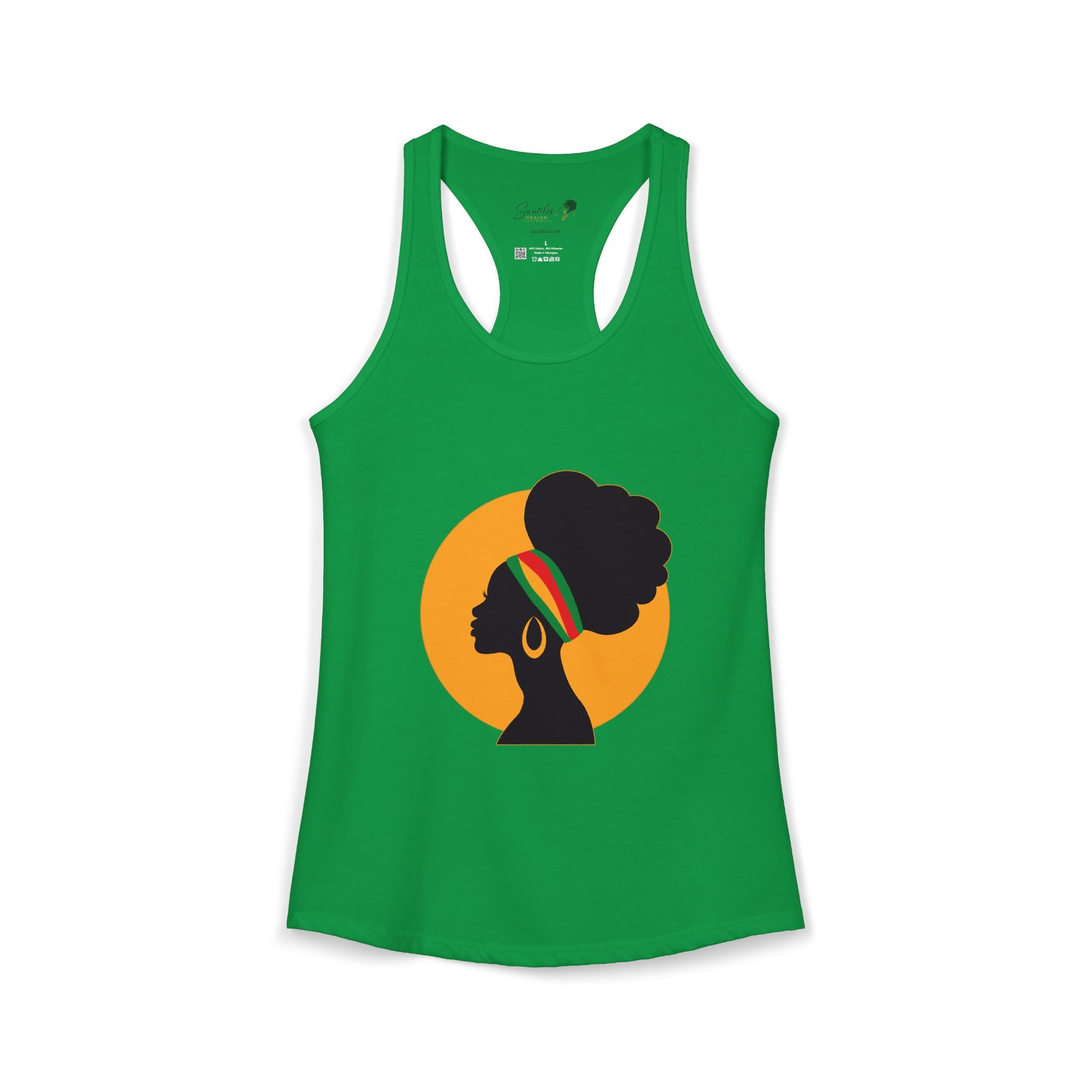 "Golden Goddess" Women's Ideal Racerback Tank