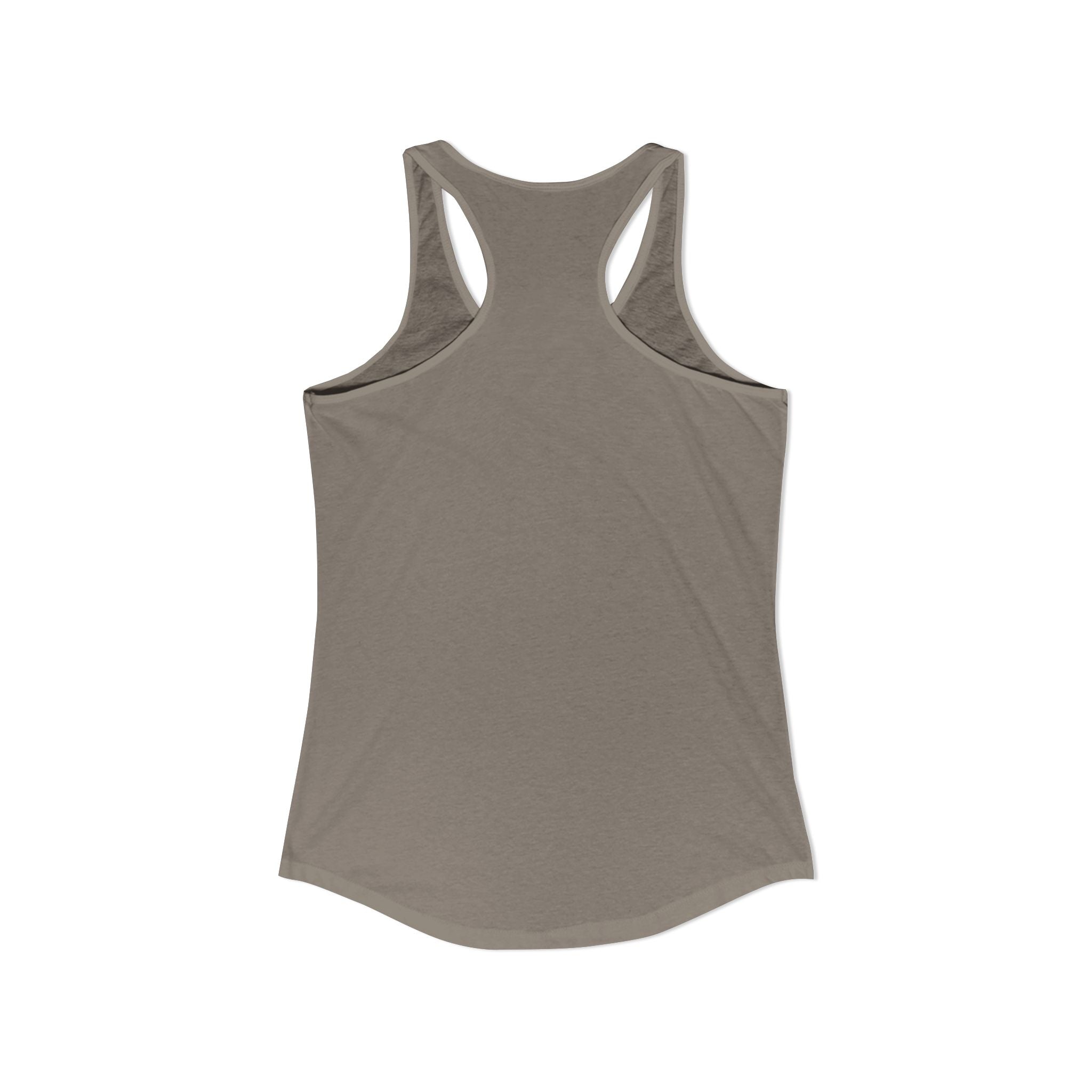 "Unbothered" Women's Ideal Racerback Tank