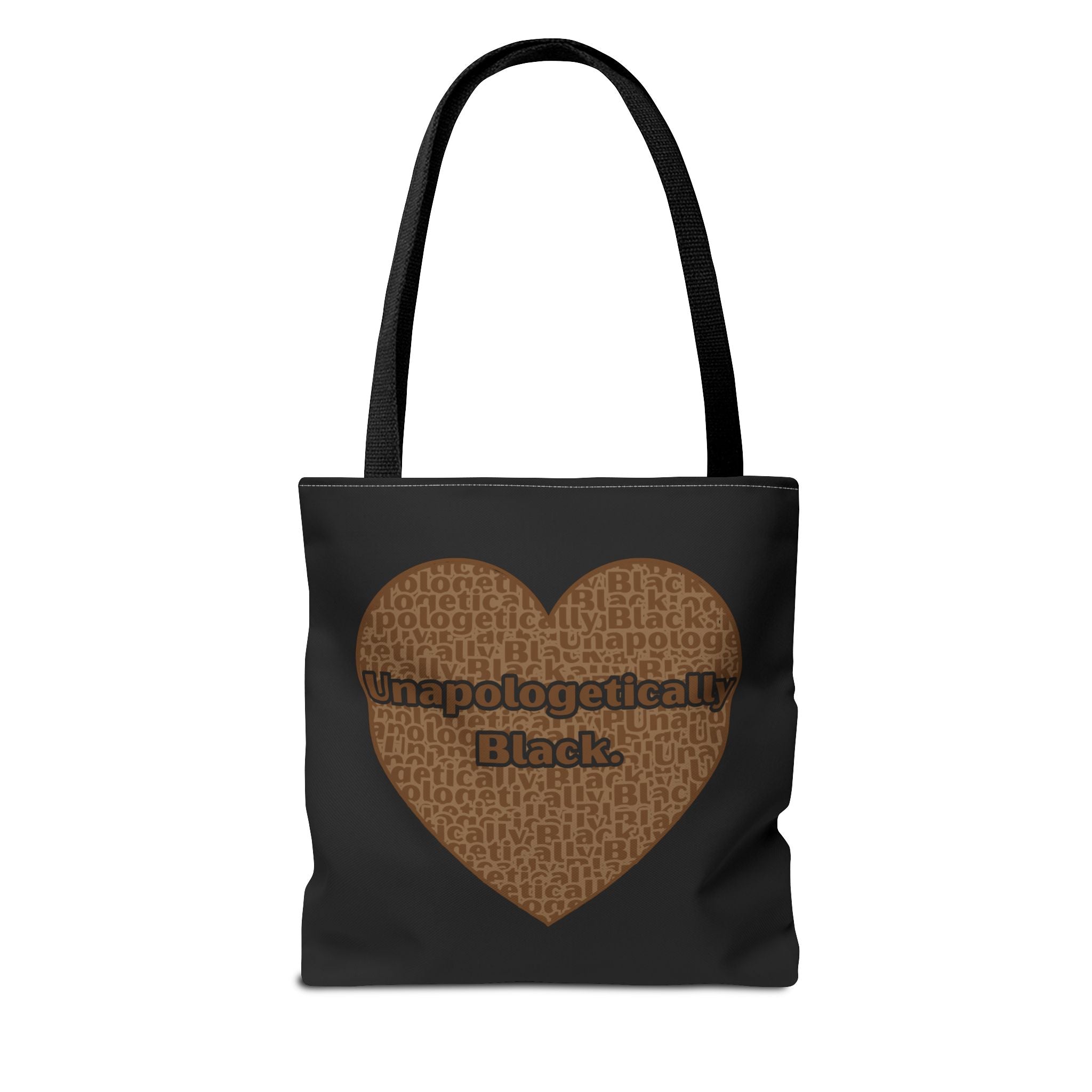 Unapologetically Black Heart Tote Bag