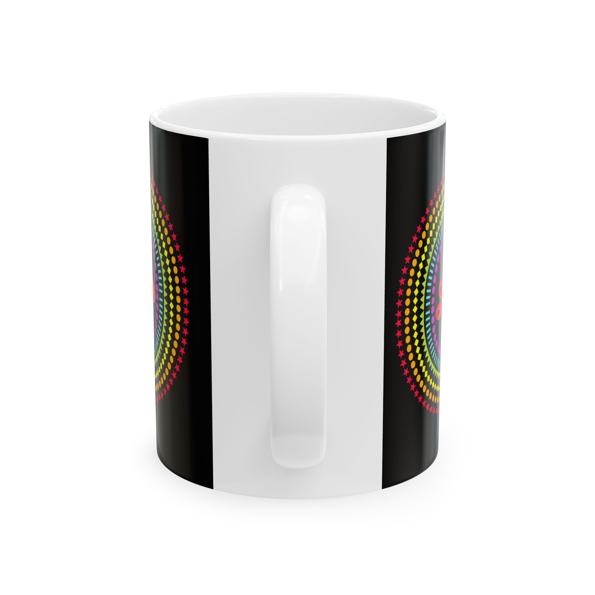 "Love" Ceramic Mug — Coffee Mug (11oz)