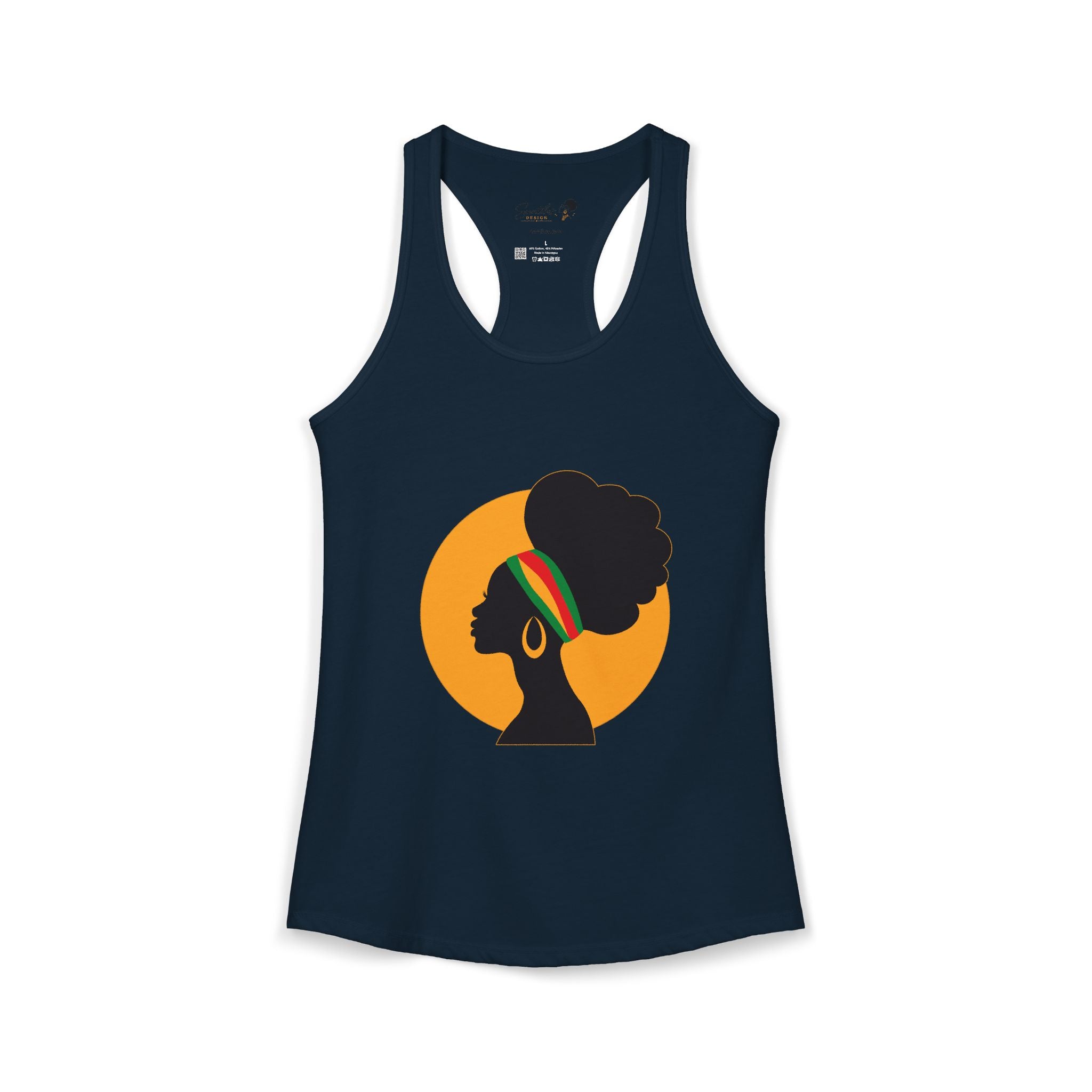 "Golden Goddess" Women's Ideal Racerback Tank