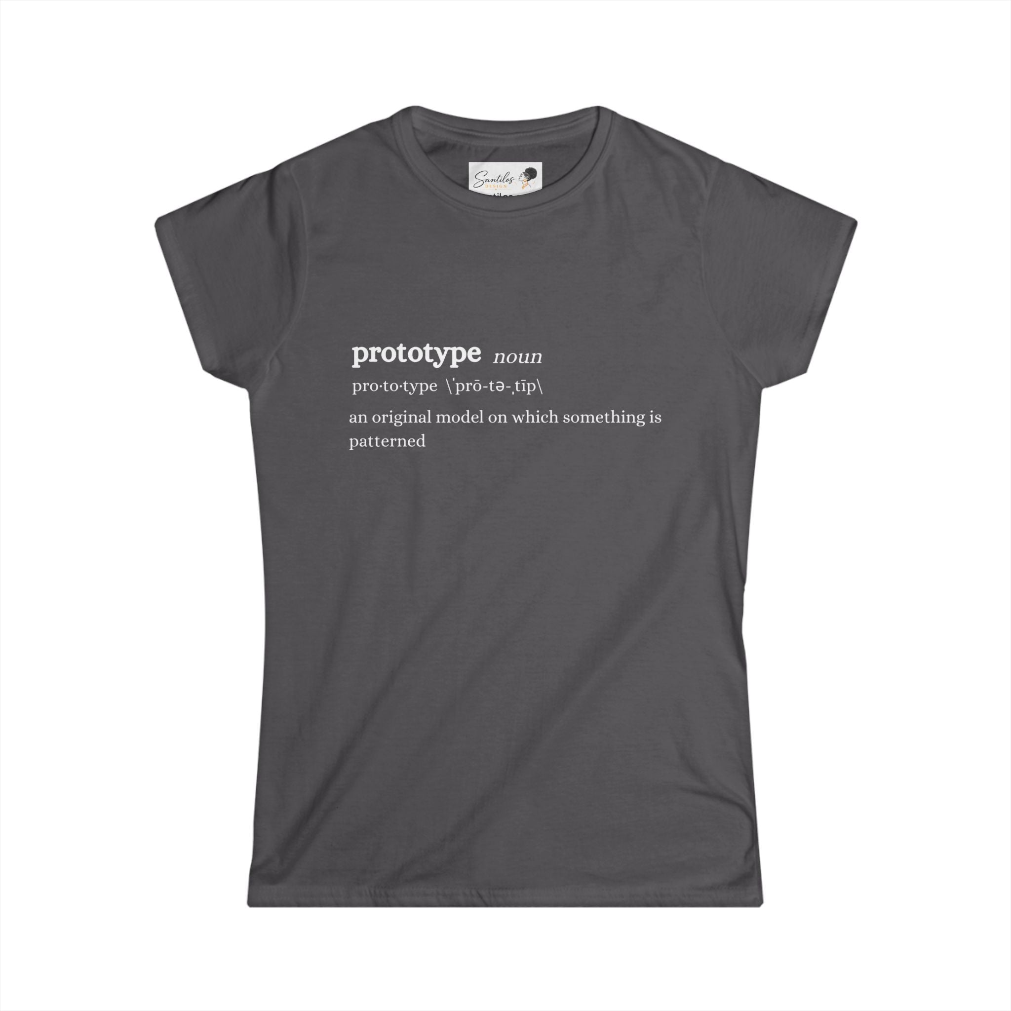 Prototype Definition - Women's Round Neck Graphic Tee