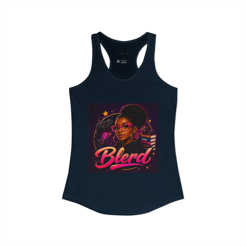 "Blerd" Women's Ideal Racerback Tank