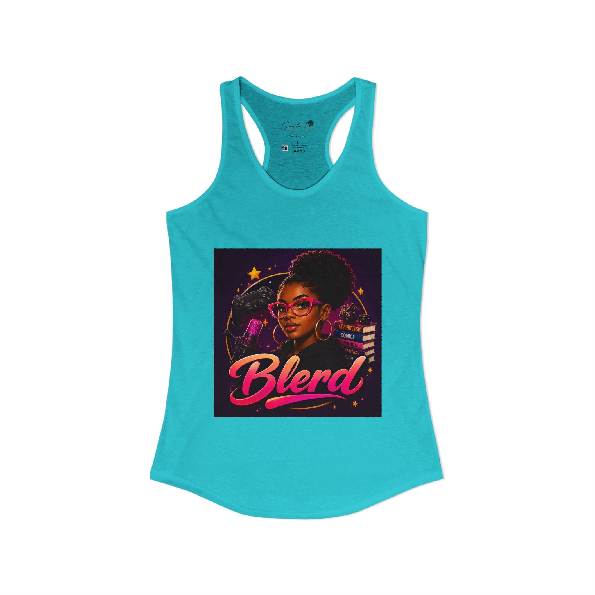 "Blerd" Women's Ideal Racerback Tank