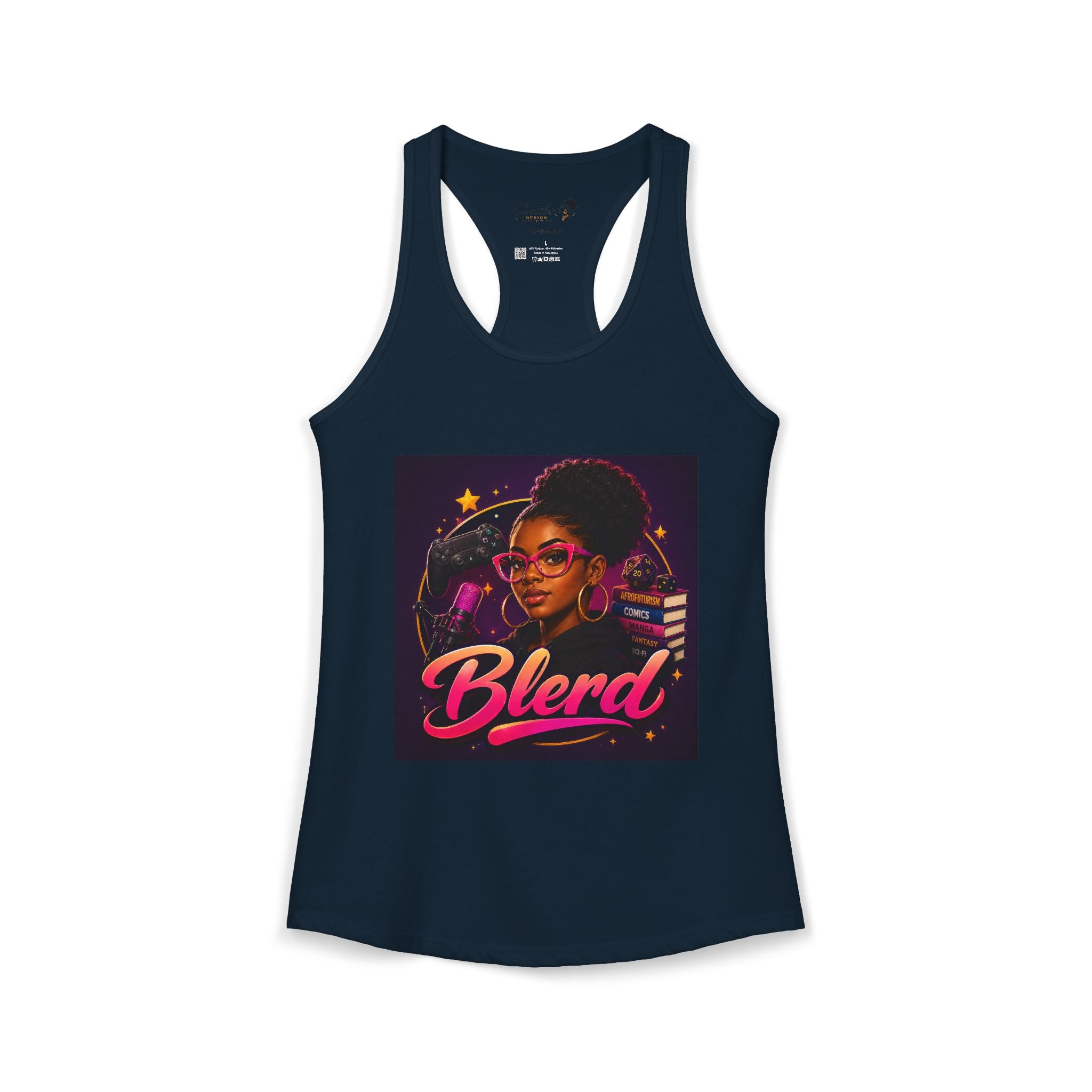 "Blerd" Women's Ideal Racerback Tank