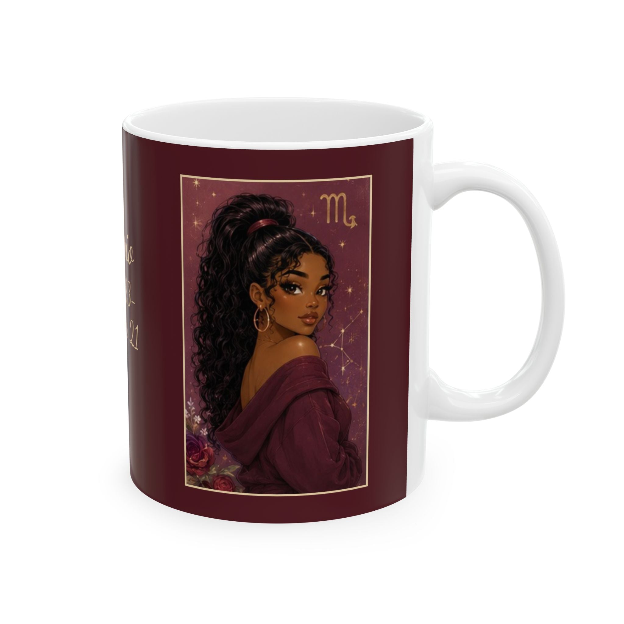Scorpio Zodiac Sign Ceramic Mug — Coffee Mug (11oz)