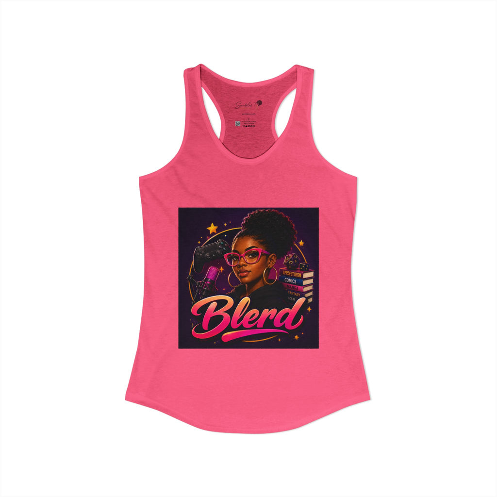 "Blerd" Women's Ideal Racerback Tank