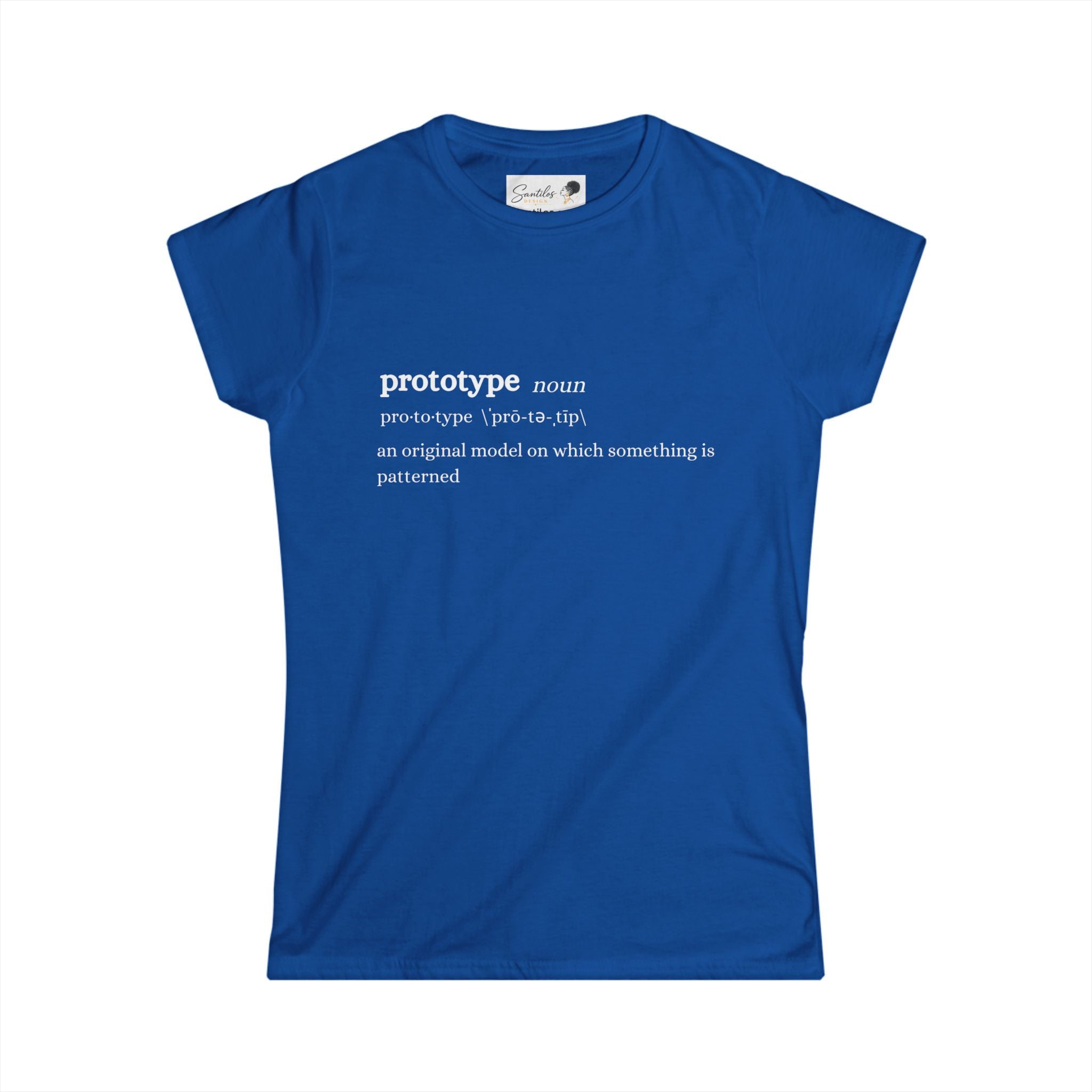 Prototype Definition - Women's Round Neck Graphic Tee