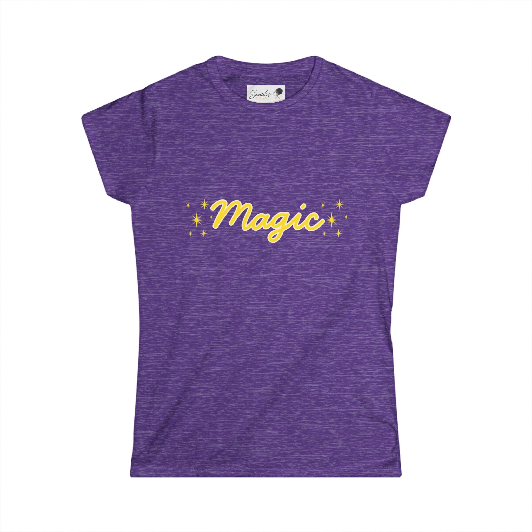 "Magic" — Women's Round Neck Graphic T-Shirt