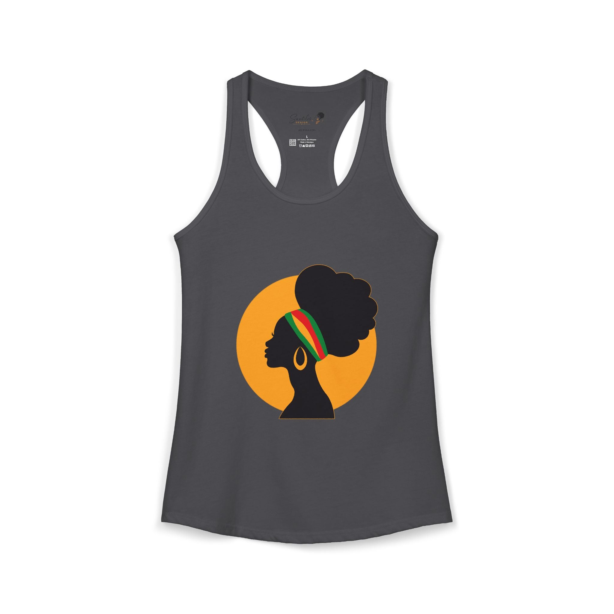 "Golden Goddess" Women's Ideal Racerback Tank