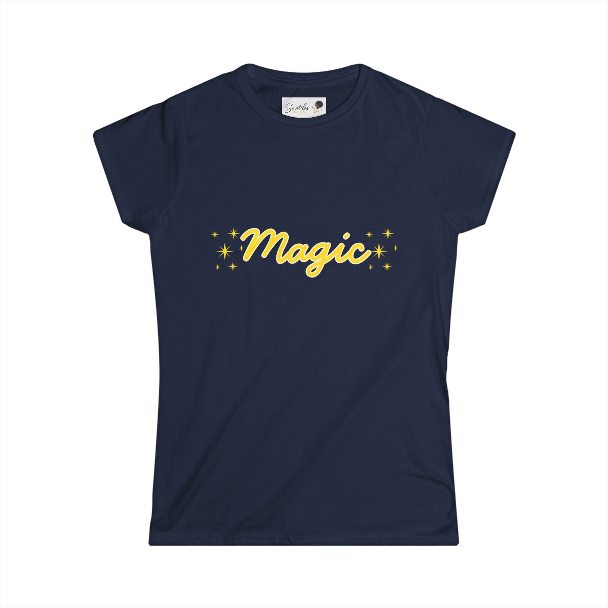 "Magic" — Women's Round Neck Graphic T-Shirt
