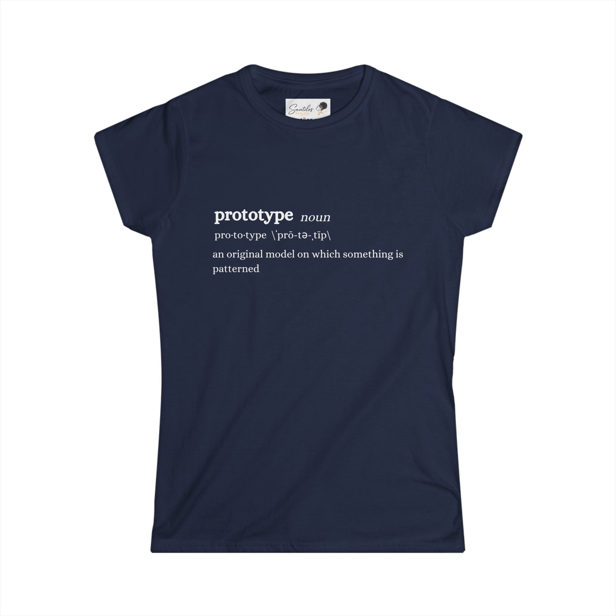 Prototype Definition - Women's Round Neck Graphic Tee