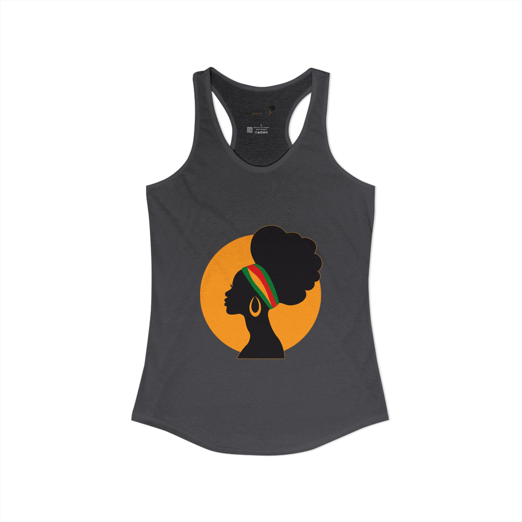 "Golden Goddess" Women's Ideal Racerback Tank