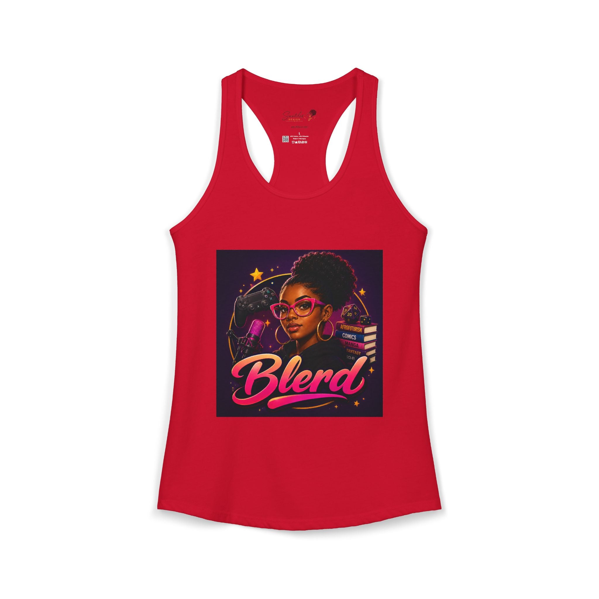 "Blerd" Women's Ideal Racerback Tank
