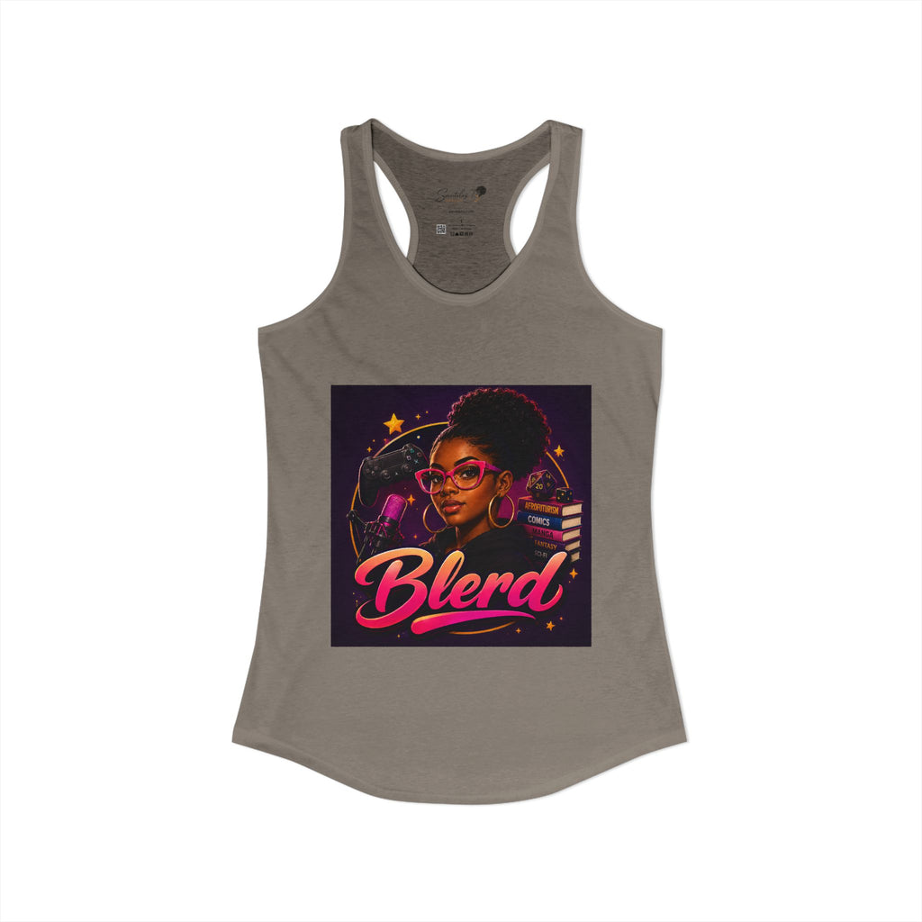 "Blerd" Women's Ideal Racerback Tank