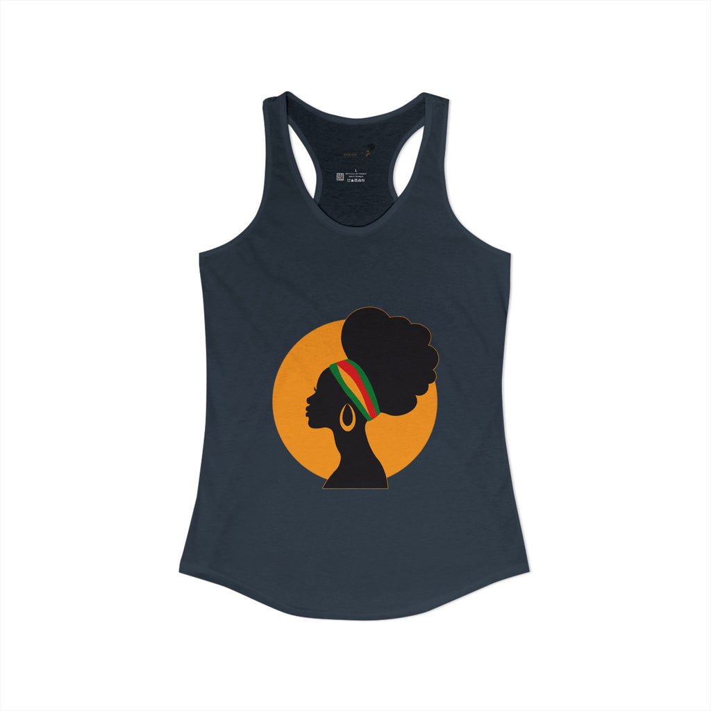 "Golden Goddess" Women's Ideal Racerback Tank