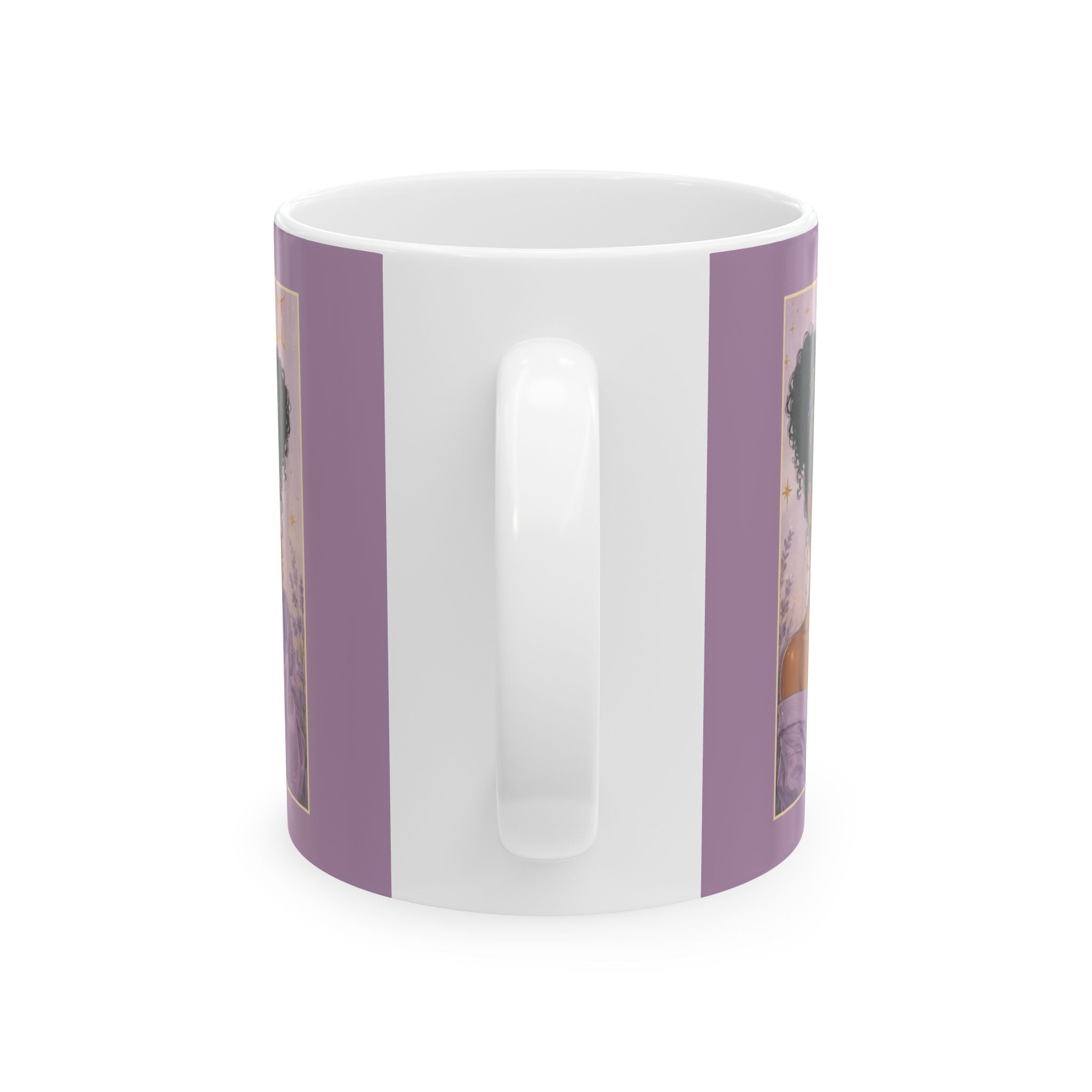 Gemini Zodiac Sign Ceramic Mug — Coffee Mug (11oz)