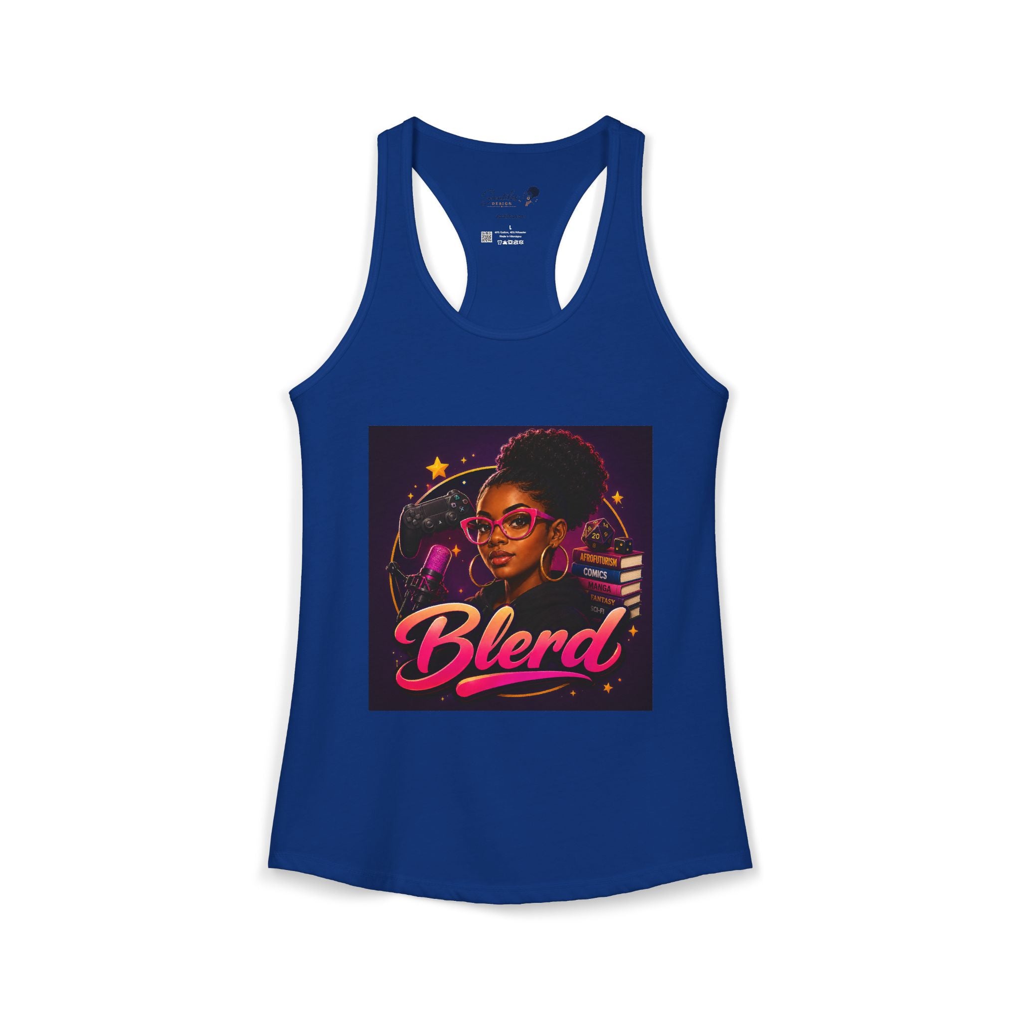 "Blerd" Women's Ideal Racerback Tank