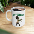 Coffeeee! Zombie Hands Ceramic Mug — Funny Coffee Cup (11oz)