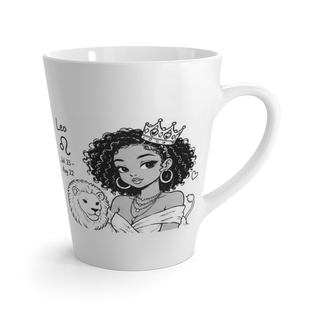 Leo Zodiac Latte Mug