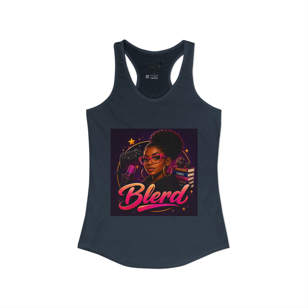"Blerd" Women's Ideal Racerback Tank