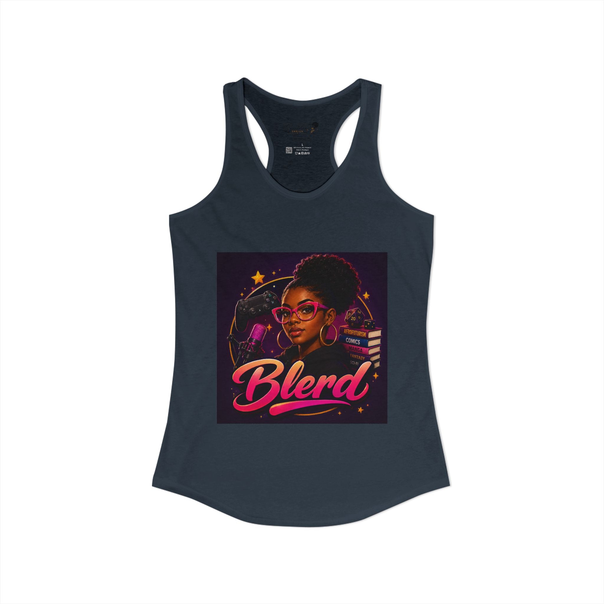 "Blerd" Women's Ideal Racerback Tank