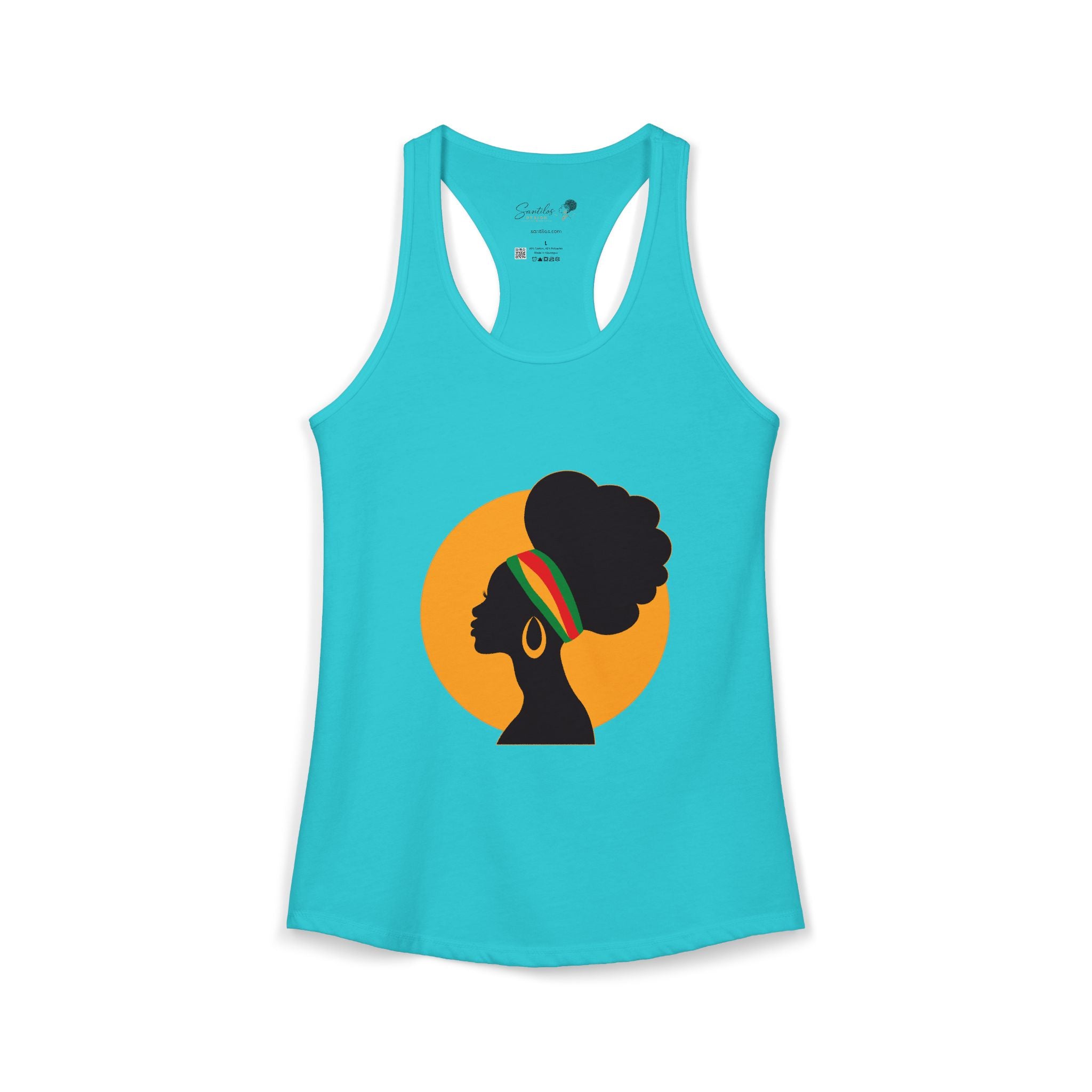 "Golden Goddess" Women's Ideal Racerback Tank