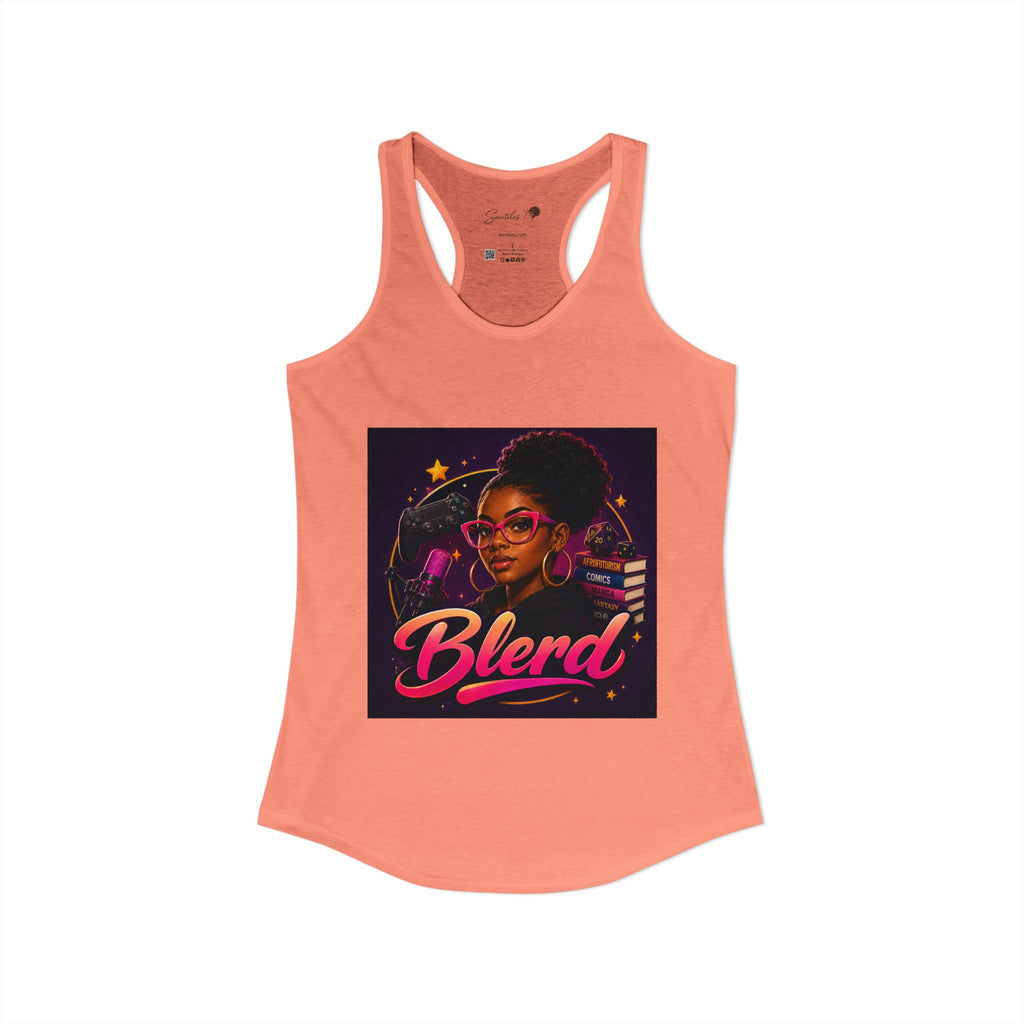 "Blerd" Women's Ideal Racerback Tank