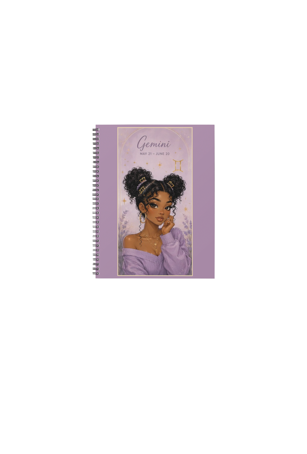 Gemini Spiral Notebook (6in x 9in)