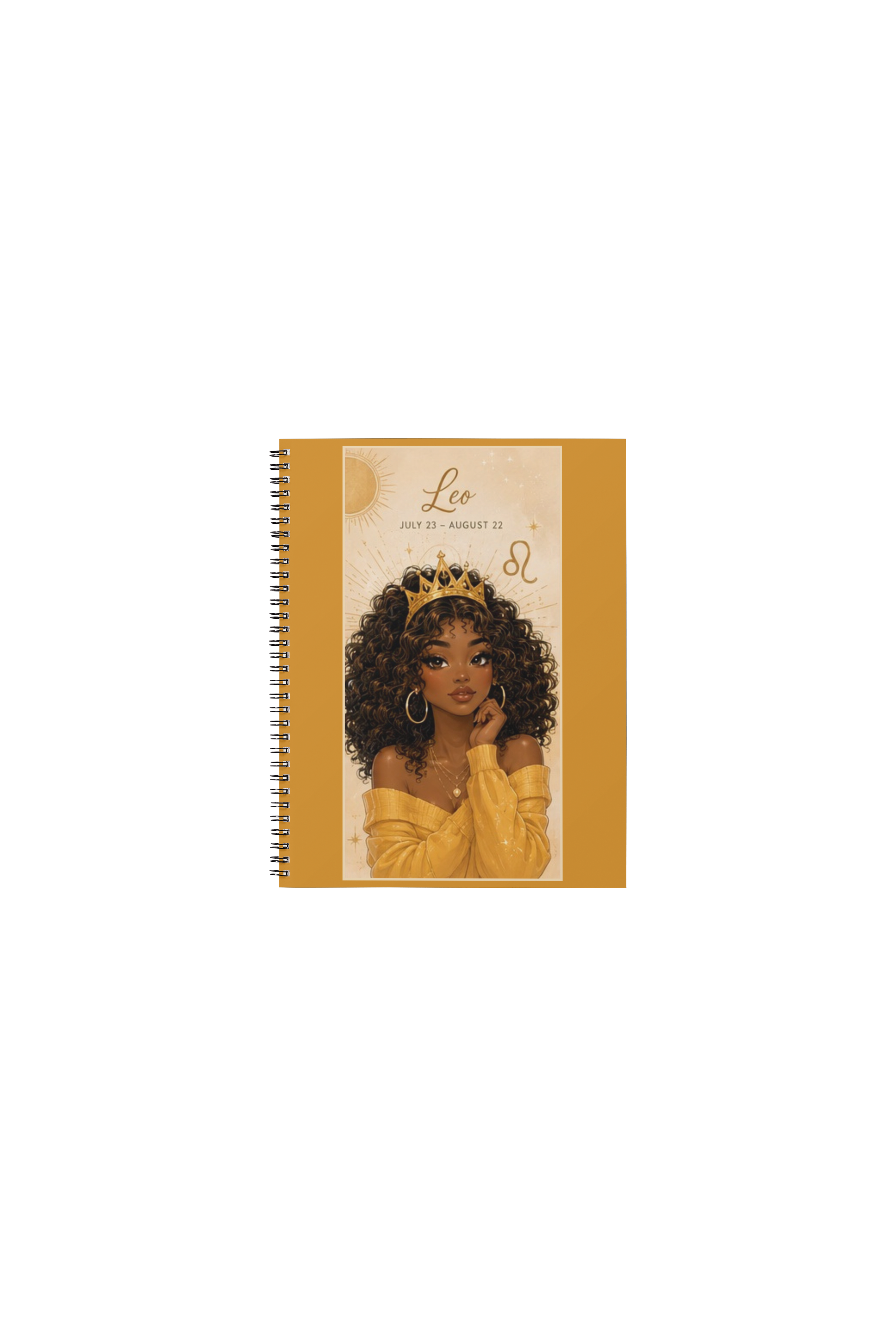 Leo Spiral Notebook (6in x 9in)