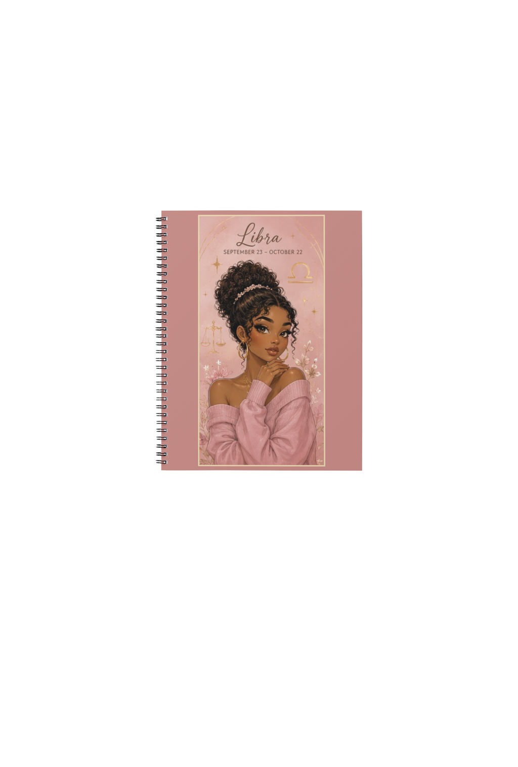 Libra Spiral Notebook (6in x 9in)
