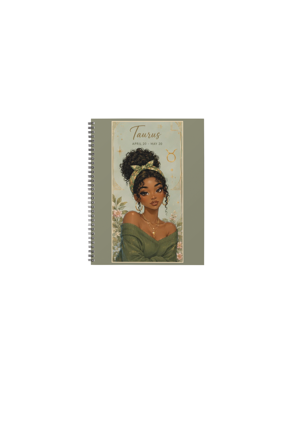 Taurus Spiral Notebook (6in x 9in)