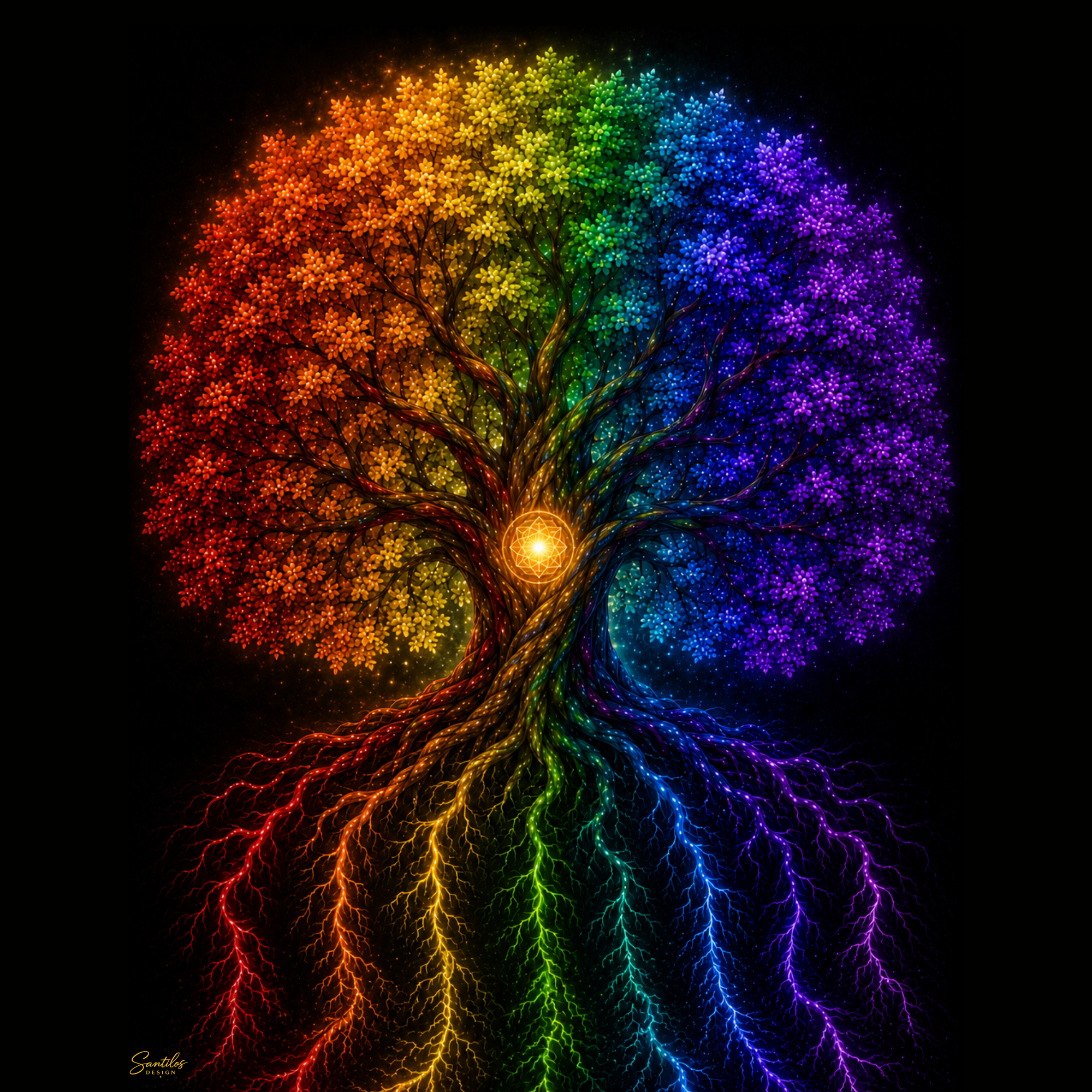 Tree of Life — Digital Wall Art